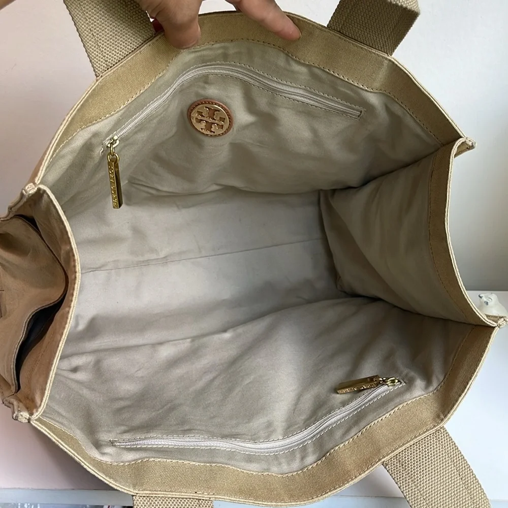 Tory Burch Ella Canvas Tote